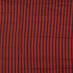 Red Handloom Orissa Silk Saree With Floral Maroon Pallu-Red