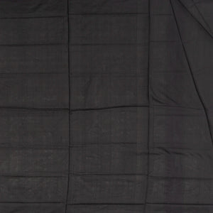 Cream Handloom Orissa Silk Saree With Temple Border & Stripped Pallu-Cream