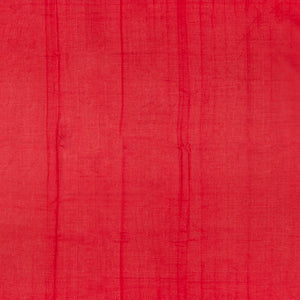 Maroon Handloom Orissa Cotton Saree With Ikat Floral Motifs-Maroon