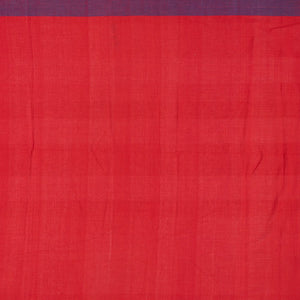 Navy Blue Handloom Orissa Cotton Saree With Tie & Dye Motifs-Navy Blue