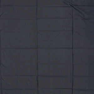 Crimson Handloom Orissa Ikat Silk Saree With Black Border-Crimson