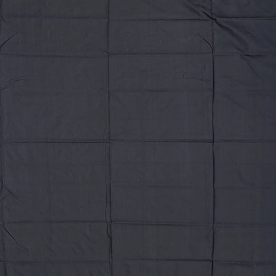 Crimson Handloom Orissa Ikat Silk Saree With Black Border-Crimson