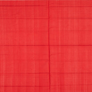 Black Handloom Orissa Ikat Silk Saree With Red Border-Black