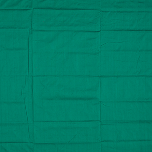 Crimson Handloom Orissa Ikat Silk Saree With Green Border-Crimson