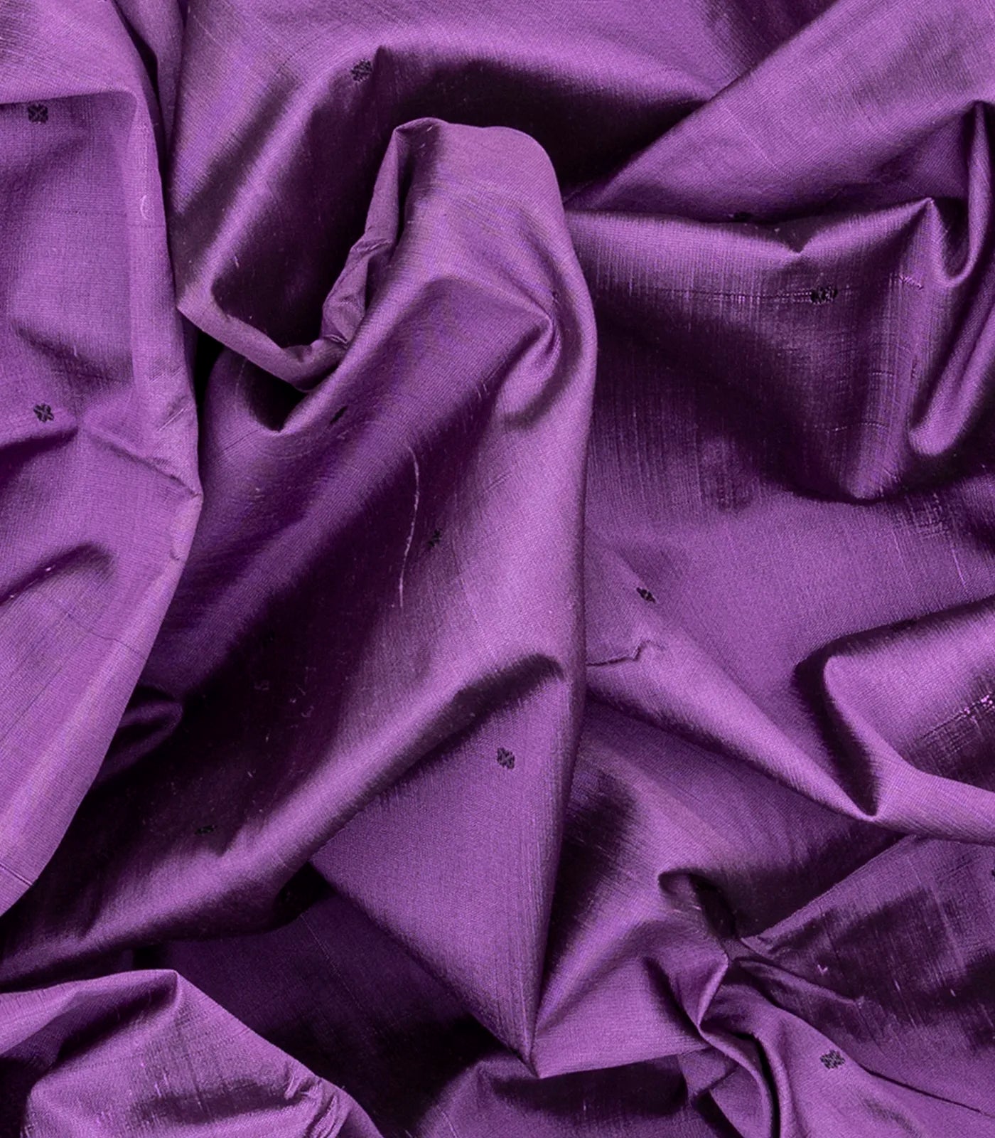 Lavender Handloom Orissa Silk Saree With Black Border-Lavander