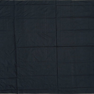 Lavender Handloom Orissa Silk Saree With Black Border-Lavander