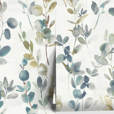 Joyful Eucalyptus Wallpaper by Candice Olson