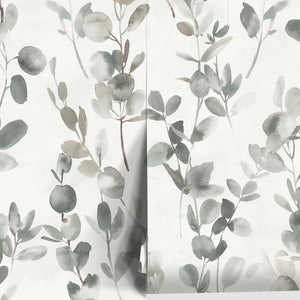 Joyful Eucalyptus Wallpaper by Candice Olson