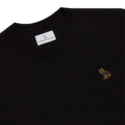 Ovo Classic Slub T-shirt Black