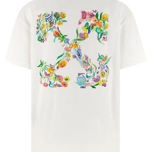 Off White Arrow Glowing Flower T-shirt