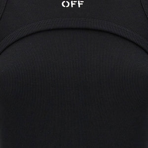 Off White Off Stamp Dress
