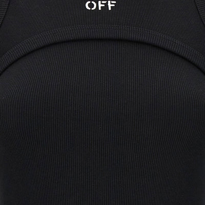 Off White Off Stamp Dress