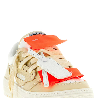 Off White 3.0 Court Low Top Sneakers