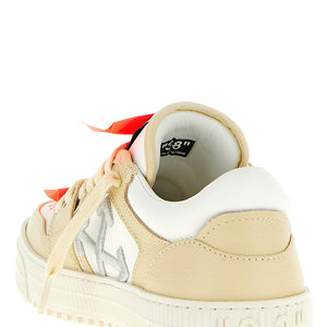 Off White 3.0 Court Low Top Sneakers
