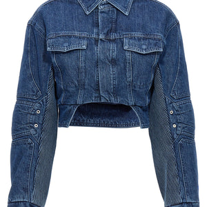 Off White Motorcycle Denim Jacket