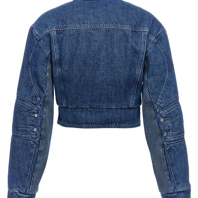 Off White Motorcycle Denim Jacket