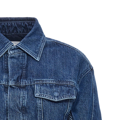 Off White Motorcycle Denim Jacket
