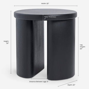 Olga Round Side Table