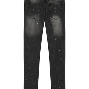 MAGIRI Ombre Slim Black Jeans
