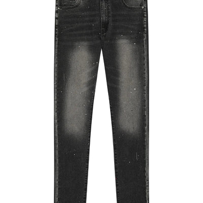 MAGIRI Ombre Slim Black Jeans
