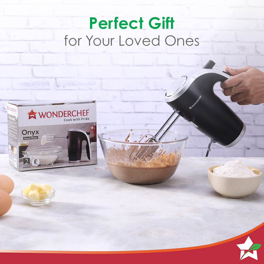 Wonderchef Renewed Onyx 5 Speed Electric Hand Mixer |