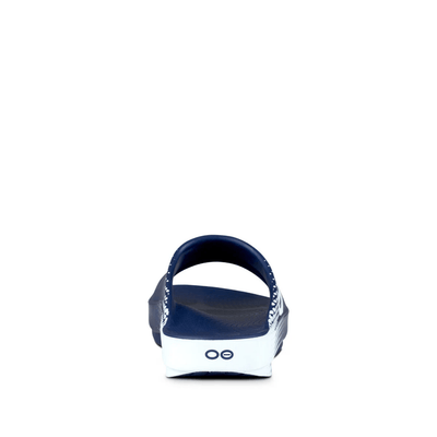 Oofos OOahh Sport Slide Sandal Navy