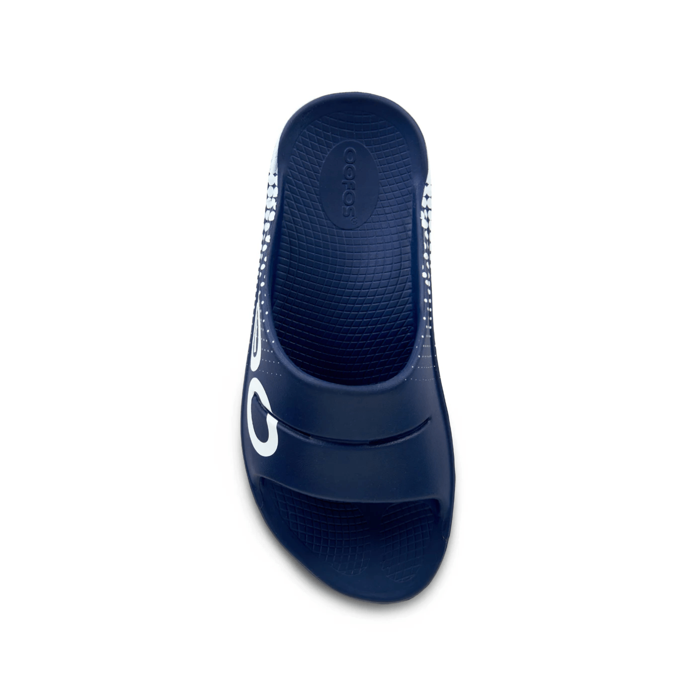 Oofos OOahh Sport Slide Sandal Navy