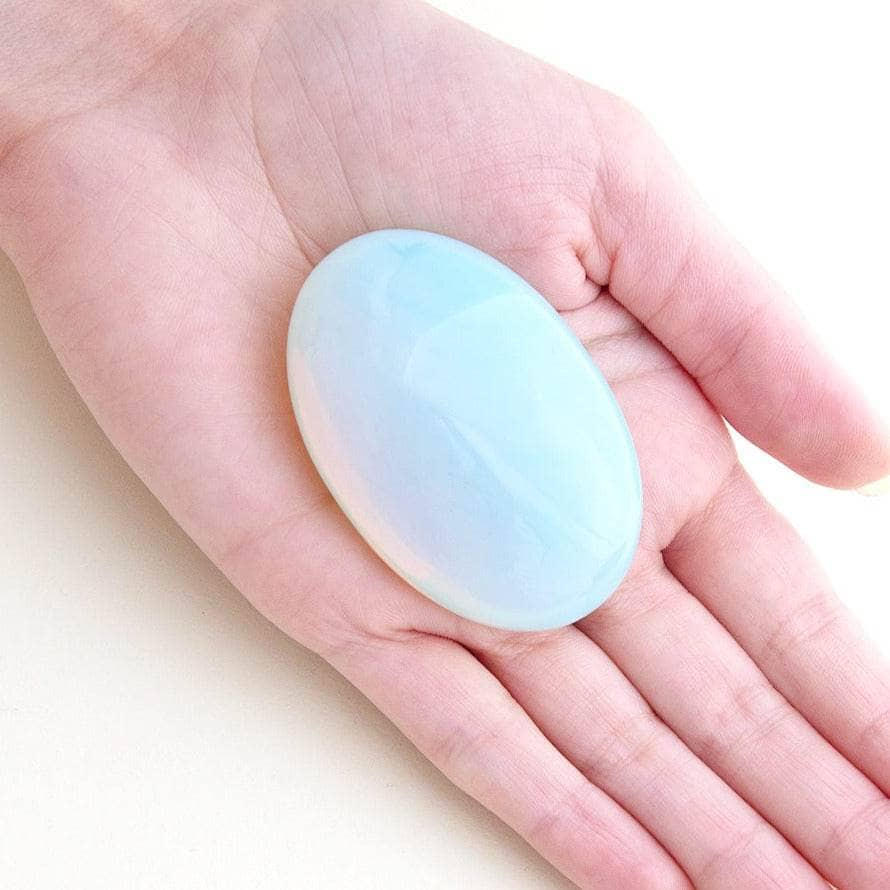 Opalite Palm Stone