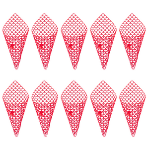 Orchid Cone Net Planter - Red Colour