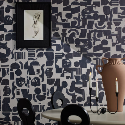 Organic Shapes Wallpaper by Sarah Sherman Samuel