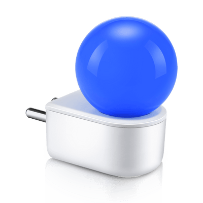 Deco Plug n Play LED 0.5W Night Lamp | 2 Pin Socket Easy Plug In | Glare-free Brightness