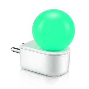 Deco Plug n Play LED 0.5W Night Lamp | 2 Pin Socket Easy Plug In | Glare-free Brightness