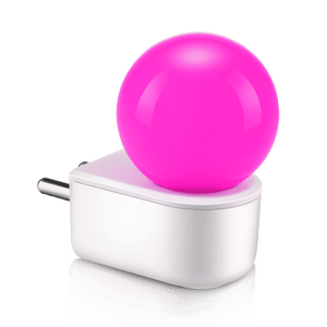 Deco Plug n Play LED 0.5W Night Lamp | 2 Pin Socket Easy Plug In | Glare-free Brightness