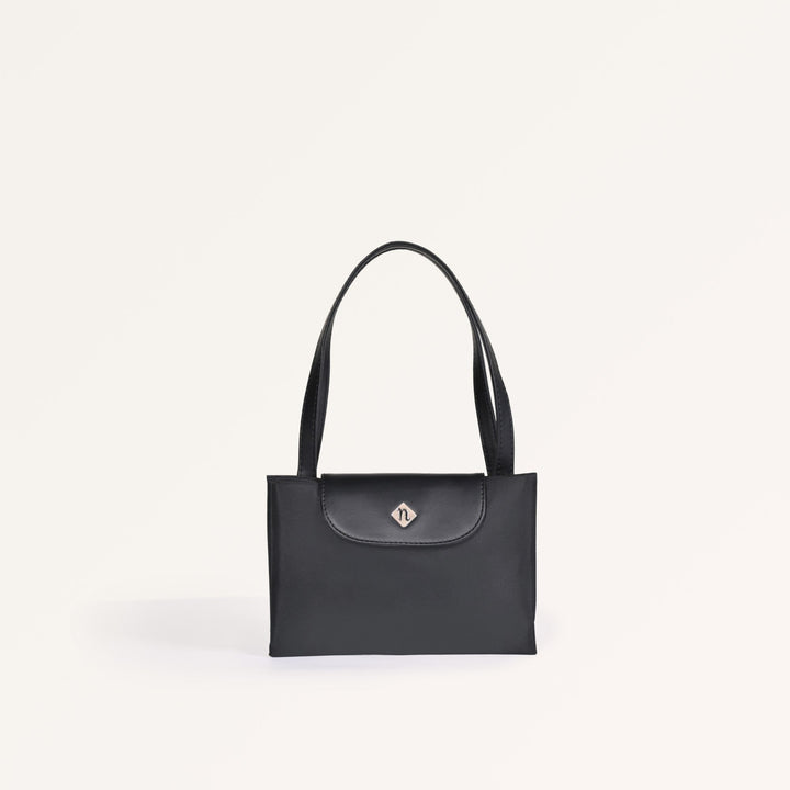 Origami Sleek Black Tote Bag For Women