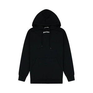 Palm Angels Over The Head Logo Hooded Sweatshirt