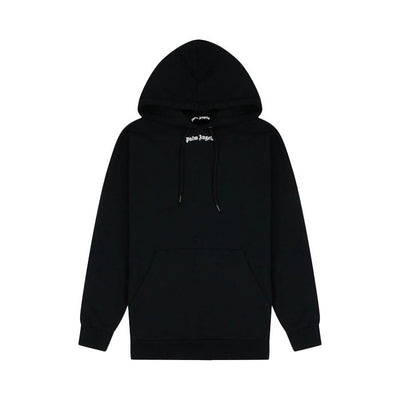 Palm Angels Over The Head Logo Hooded Sweatshirt