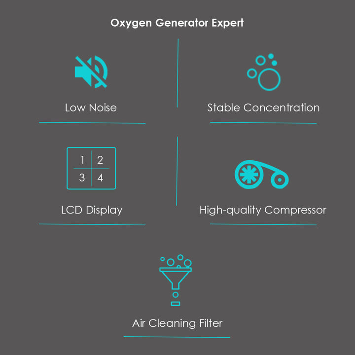 Portable Oxygen Concentrator Machine - 5 Litre