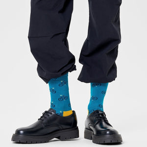 Happy Socks Unisex Bike Crew Length Socks for Women and Men