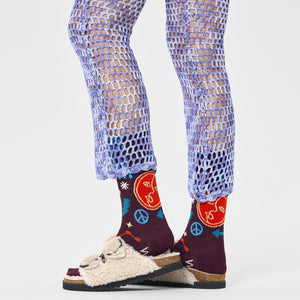 Happy Socks Unisex Gemini Crew Length Socks for Women and Men