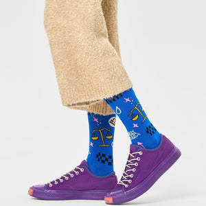 Happy Socks Unisex Libra Crew Length Socks for Women and Men