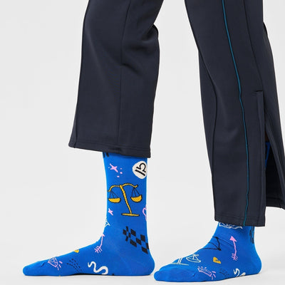 Happy Socks Unisex Libra Crew Length Socks for Women and Men