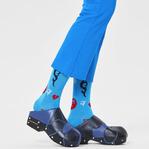 Happy Socks Unisex Sagittarius Crew Length Socks for Women and Men