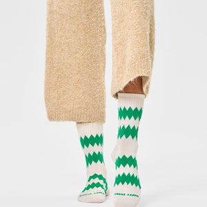 Happy Socks Unisex Zigzag Crew Length Socks for Women and Men