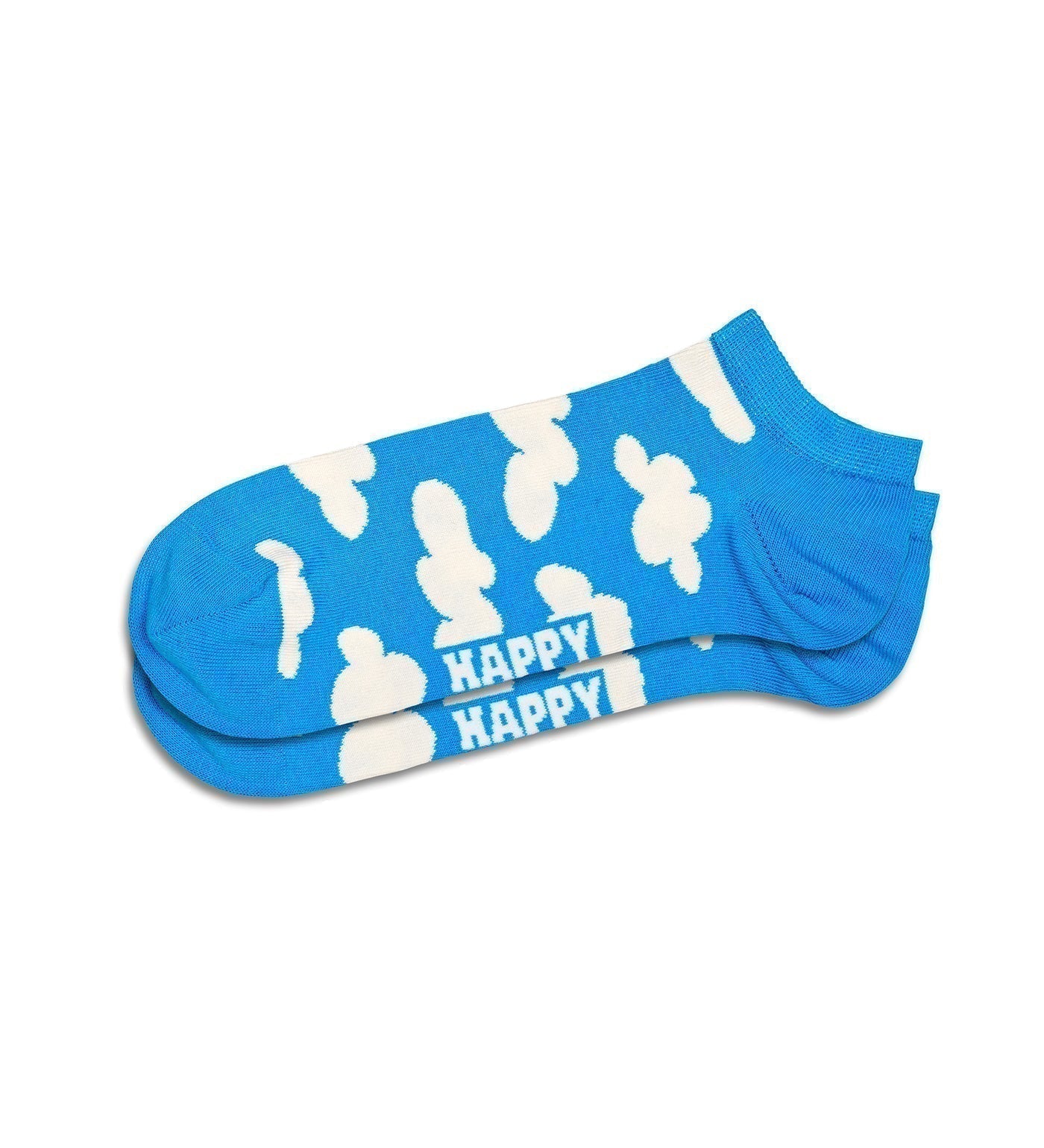 Happy Socks Unisex Cloudy Printed Ankle Length Socks for Women and Men