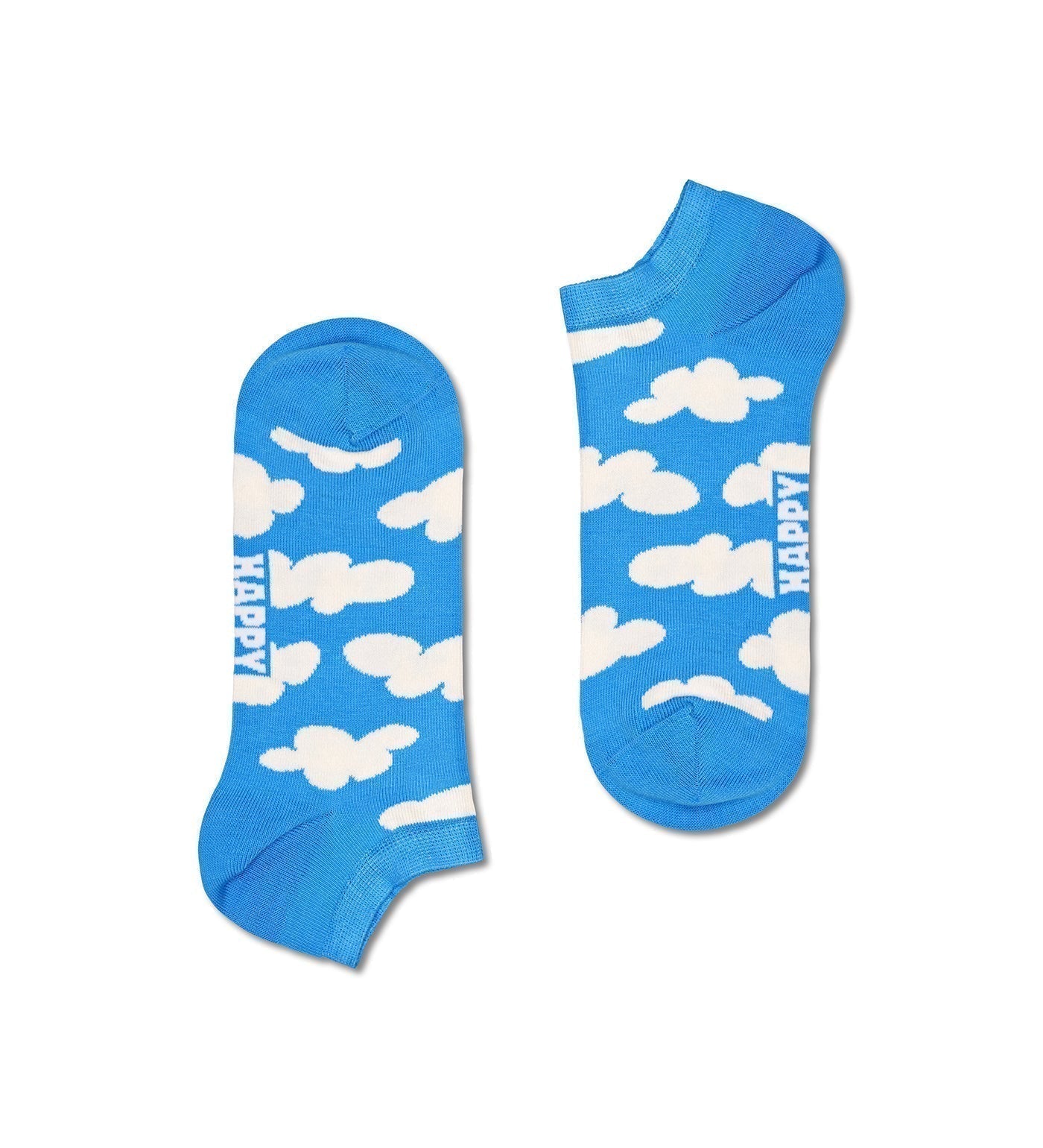 Happy Socks Unisex Cloudy Printed Ankle Length Socks for Women and Men