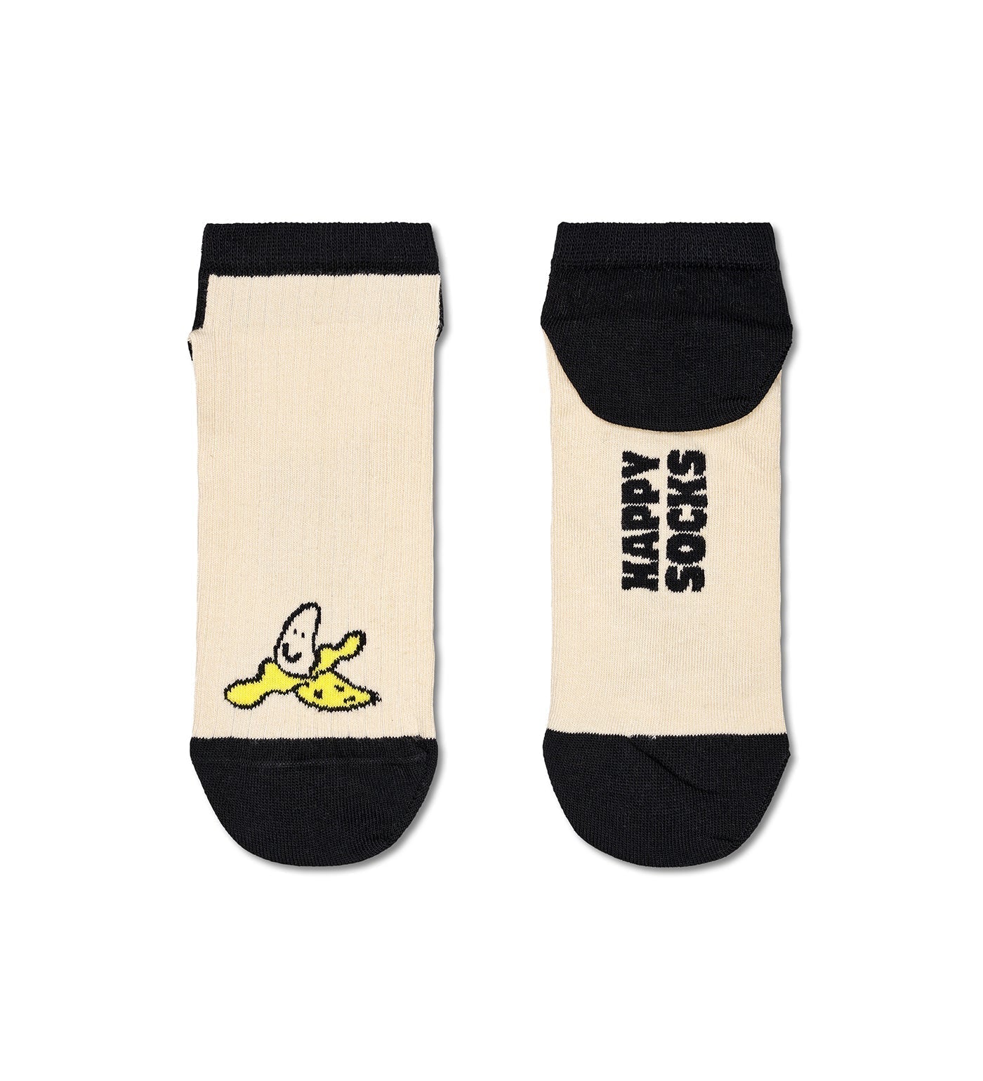 Happy Socks Unisex Banana Ankle Length Socks for Women and Men