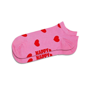 Happy Socks Unisex Hearts Ankle Length Socks for Women and Men