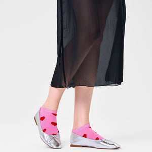 Happy Socks Unisex Hearts Ankle Length Socks for Women and Men