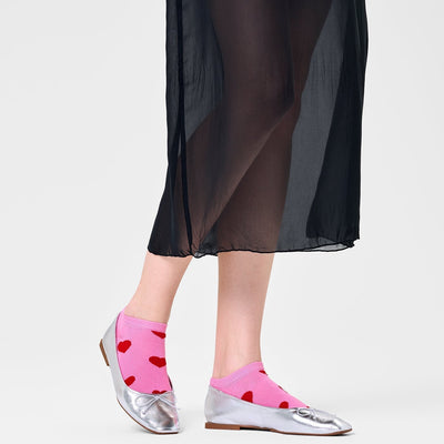 Happy Socks Unisex Hearts Ankle Length Socks for Women and Men