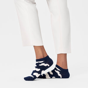 Happy Socks Unisex Cloudy Ankle Length Socks for Women and Men